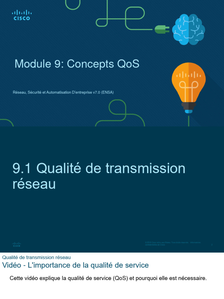 Amélioration de la QoS dans les réseaux | PDF
