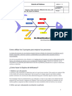 Generar y Elegir Soluciones. Metodo de Los Cinco Por Que 5 Espina de Ishicawa.W