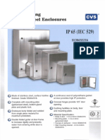 Wall Mounting Stainless Steel Enclosures Brochure