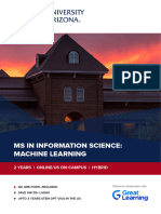 Ms Information Science Machine Learning Online University Arizona