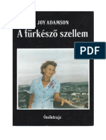 Joy Adamson - A Fürkésző Szellem - Önéletrajz