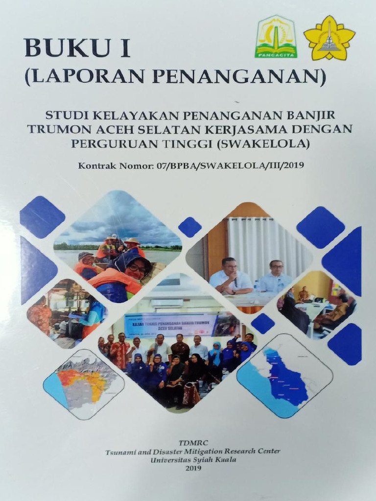 Buku I Studi Kelayakan Penanganan Banjir Trumon Aceh Selatan Kerjasama ...