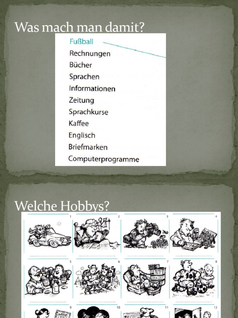 Kapitel 2 Wortschatz PDF