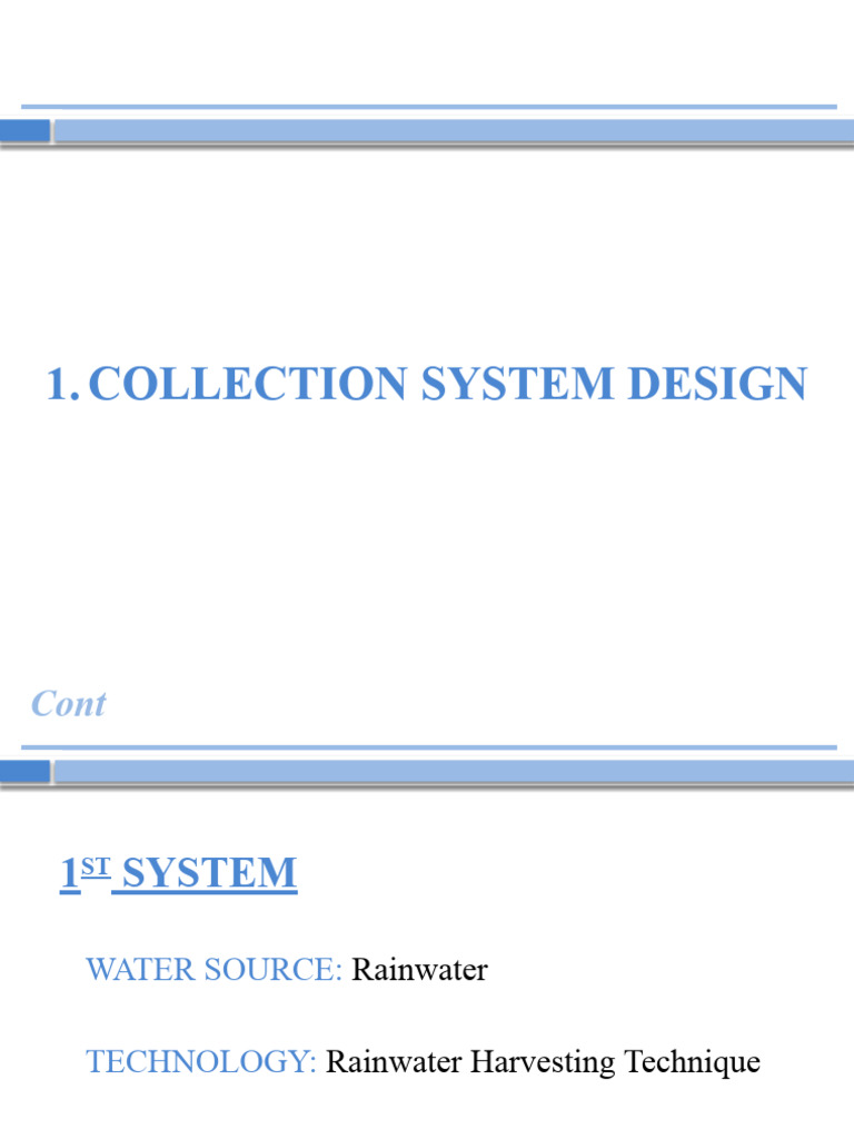 Water Supply Systems Design | PDF