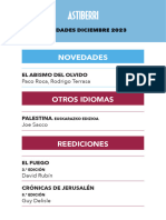 Novedades Astiberri diciembre 2023