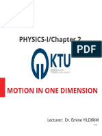 Physics 1 Chapter2