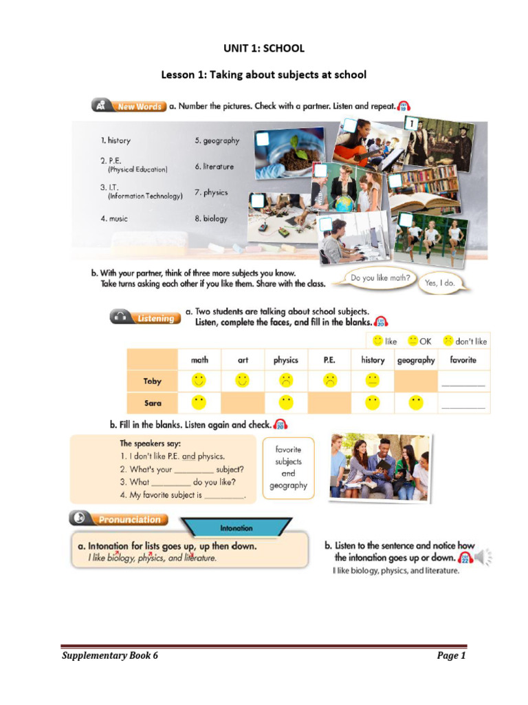 Grade 6 English Supplementary Lessons | PDF | Games & Activities | Wellness