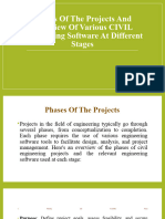 Phases of The Projects and Overview of Various