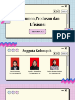 Akuntansi 1b - Kelompok 1 - Konsumen, Produsen Dan Efisiensi