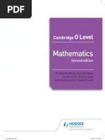 Cambridge IGCSE® and O Level Additional Mathematics Coursebook (Second ...