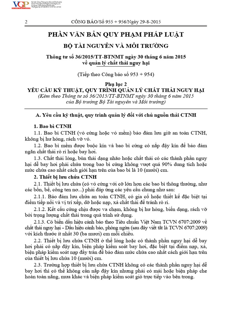 Th Ng T S 16 2009 Tt Btnmt