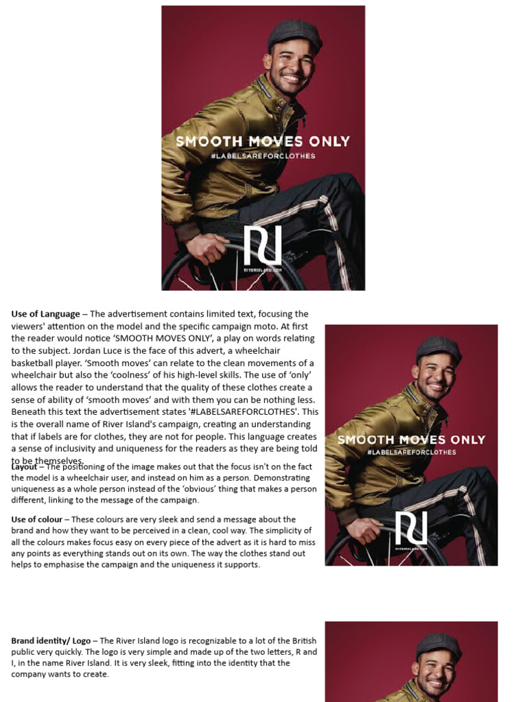 Media Text Analysis Pdf Brand Advertising