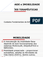 Mobilidade Imobilidade Posicoes e Restricoes No Leito