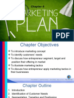 Chapter 6 Marketing Plan