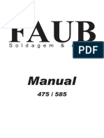 Faub - 475 e 585 - Manual