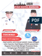 Hasil Seleksi Administrasi PPPK Setelah Masa Sanggah