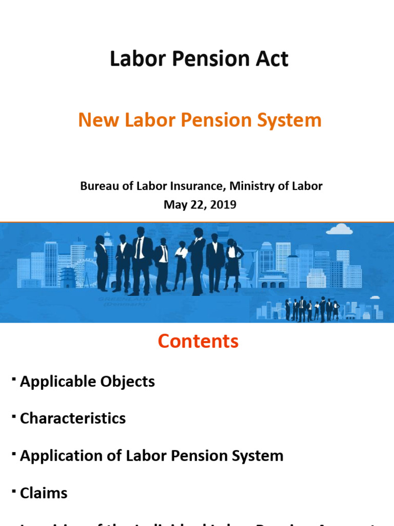 Labor+Pension+Act-New+Labor+Pension+System 2 | PDF