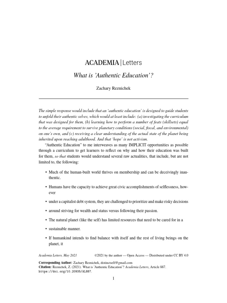 what-is-authentic-education-pdf