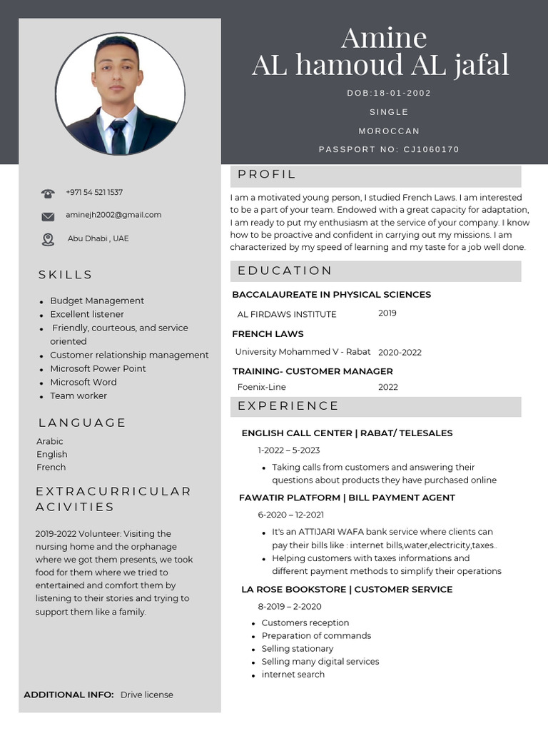 Amine AL Hamoud AL Jafal | PDF | Business