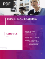 Industrial Training