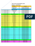 Jadwal Foto Kalender