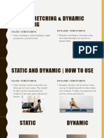 PE Static VC Dynamic Stretching