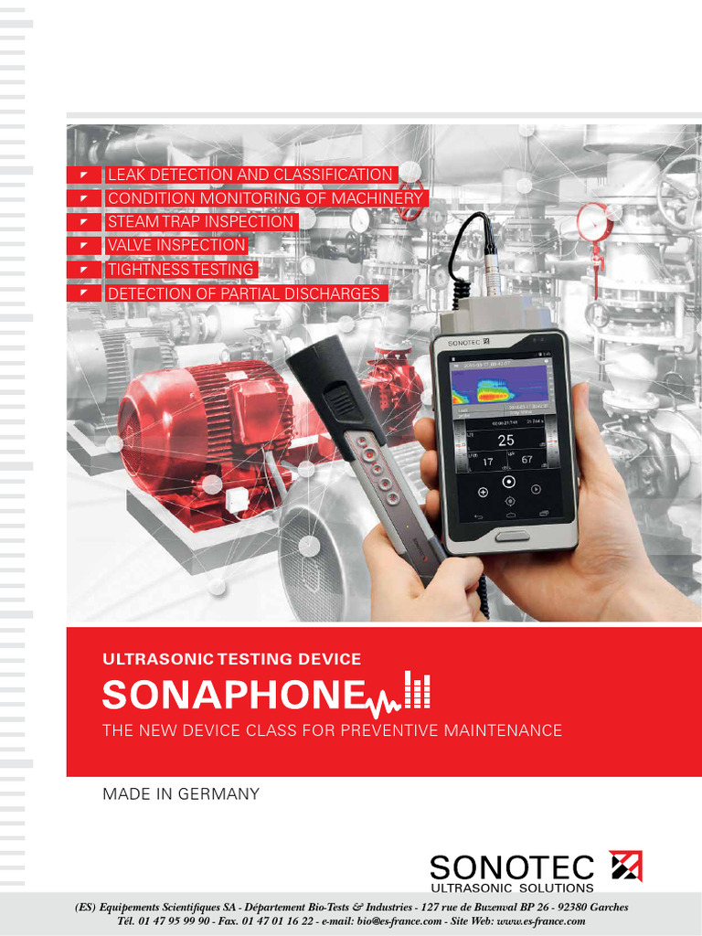 Leak Detection and Classification Steam Trap Inspection Valve