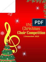 Juknis Uncen Christmas Choir Competition
