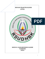 Panduan Praktik Klinis (PPK) : Rsud H. Badaruddin Kasim