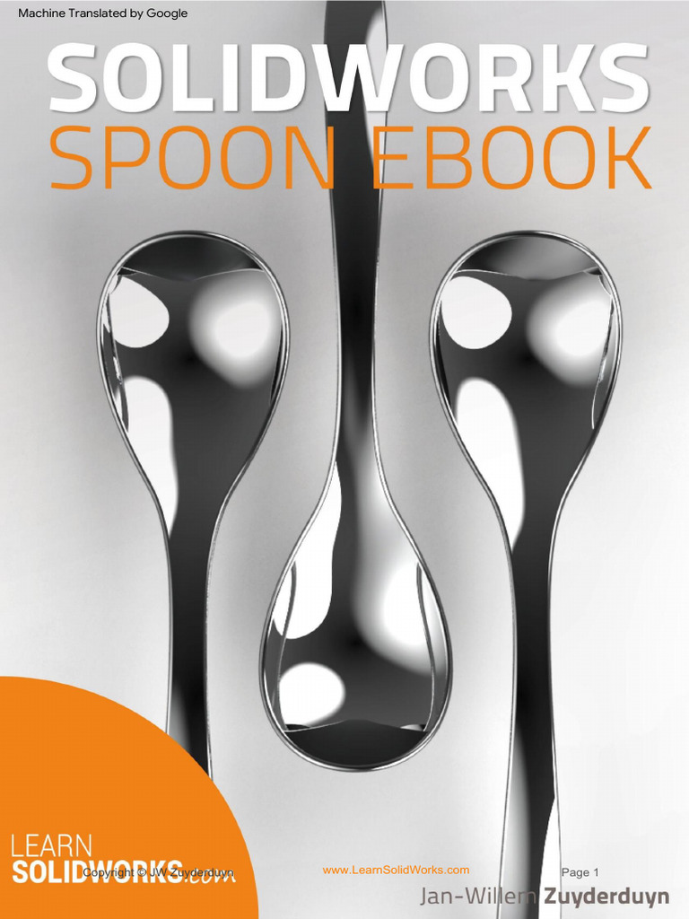 Solidworks Spoon | PDF | Tangente (géométrie)