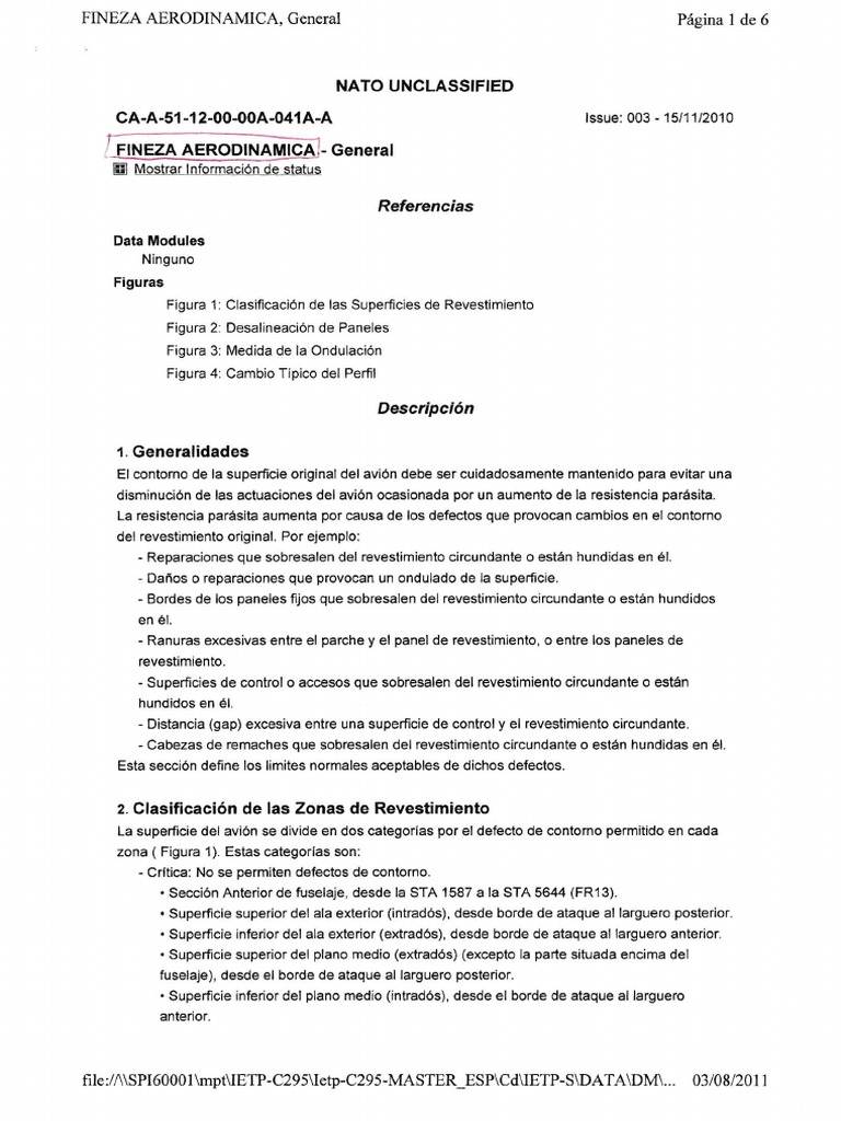 Fineza Aerodinamica | PDF | Superficies de control de vuelo | Avión