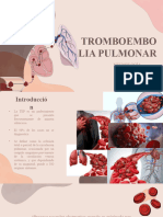 Tromboembo Lia Pulmonar: Neumología Equipo #1