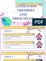 Organizational Theories and Principles
