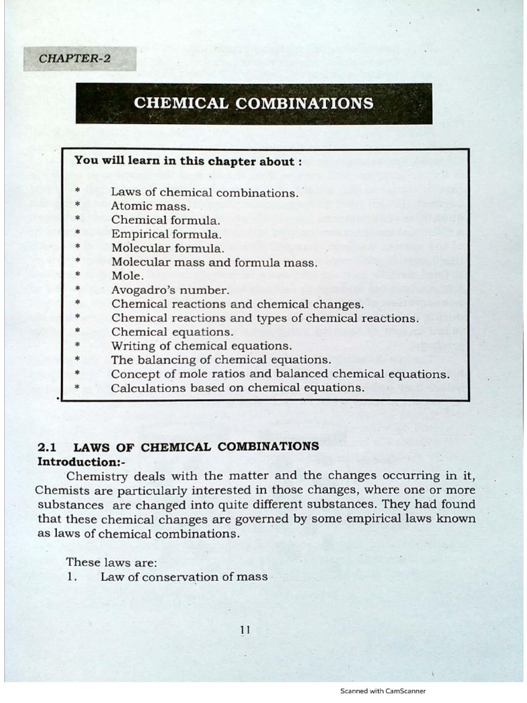 Chemistry 9th Class Chapter 4 Solved Exercise Urdu Medium