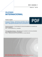 IEC 60898-1 2015-03 Español