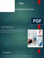 Online Banking System