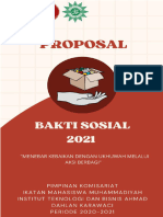 Bismillah Proposal Baksos 2021
