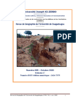 Les Rapports Au Foncier Des Populations Péri Urbaines de Ouagadougou Au Burkina Faso