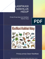 Klasifikasi Makhluk Hidup (Pert. 1)