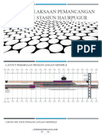 Metode Pelaksaan Pemancangan Minipile Stasiun Haurpugur