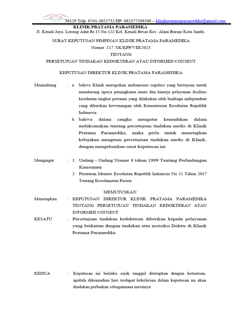 SK Informed Consent | PDF