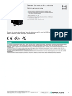 Sensor de Marca de Contraste DK20-9,5/110/124