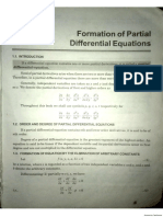 Formation of Partial Differential Equation