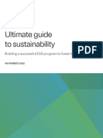 Ultimate Guide To Sustainability Successful ESG Program White Paper