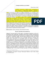 PAÇO CUNHA, Elcemir. A Função Do Direito Na Via Colonial