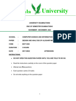 Design and Analysis of Alogarithm - Regular CW