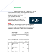 Arqueo de Caja - Resuelto