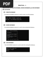 SQL Practical