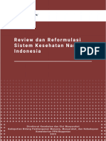 Review Dan Reformulasi Sistem Kesehatan Nasional Indonesia