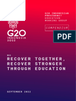 Recover Together, Recover Stronger Through Education: Compendium